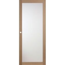Porte coulissante en chêne plaqué | LAPEYRE SERVICES