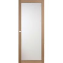 Porte coulissante en chêne plaqué | LAPEYRE SERVICES