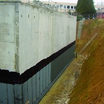 Étanchéité pour parois extérieures enterrées | IKO PAROIS