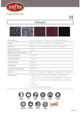  Tapis d'accueil anti-poussière très absorbant | Welcome 