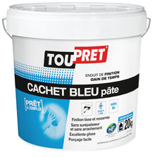 Enduit de finition adhérant pour supports neufs ou anciens | Toupret Surfaceur Pâte