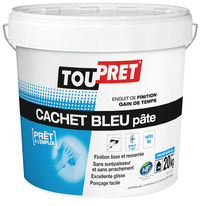 Enduit de finition adhérant pour supports neufs ou anciens | Toupret Surfaceur Pâte