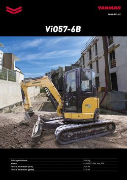Mini-pelle Yanmar | ViO57-6B