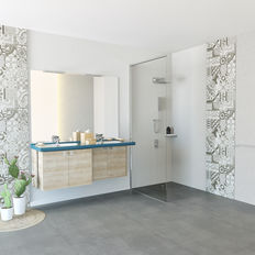 Meuble vasque de salle de bain rétractable et adaptable PMR | RETRACT