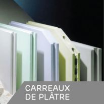 Carreaux de plâtre | Siniat PF3 Standard / PF3 Alvéolé / PF3 Hydro