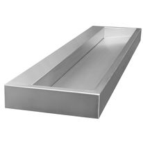 Lavabo inox mural ou à poser à vidage invisible | Lavabo inox L-114/115/116