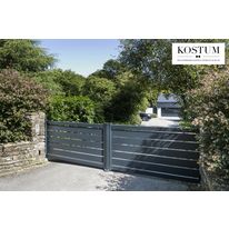 Portail aluminium battant ou coulissant ajouré | Maez