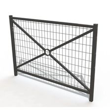 Barrière de ville Pyla grillagée