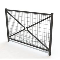 Barrière de ville Pyla grillagée