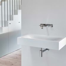 Vasque murale rectangulaire en acier titane vitrifié garanti 30 ans | BetteLux