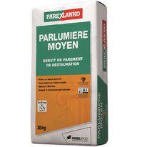 Enduit de parement pour façades neuves et anciennes à la chaux teinté dans la masse | PARLUMIERE MOYEN