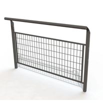 Barrière de ville Bordeaux grillagée