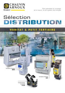 Catalogue Sélection Distribution Habitat Chauvin Arnoux Energy 2021