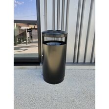Corbeille urbaine en acier galvanisé pour déchets | Australia Slide 