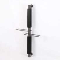 Radiateur sèche-serviettes à ailettes | VD4605 acier double tablette