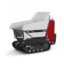 Mini dumper chenille CU 800 Kg pour terrassement et autres usages | TRAKER T85.1.1