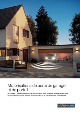 Motorisations pour portes de garage et portails