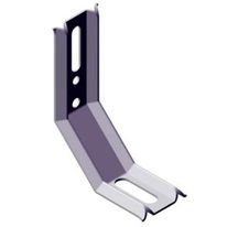 Equerres fortement nervurées en acier galvanisé à chaud | FC40 FL40 FW40