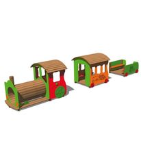 Aire de jeux Train Cabezon de la Sal - Inclusive