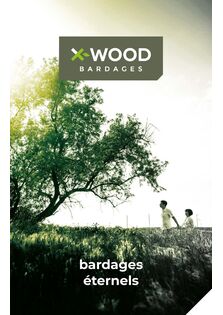 Brochure gamme bardages X-WOOD