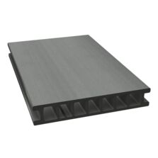 Lame de terrasse composite structurée | Duofuse DFDE162 Stone Grey