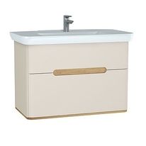 Meuble avec plan céramique pour salle de bain SENTO | 60832 