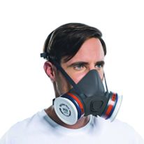 Demi-masque filtrant en silicone pour ambiances extrêmes | 700501