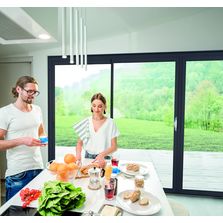 Coulissant à profilés minces en composite fibre HPC | Twinéa 2