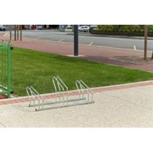 Râtelier 3 vélos sur 2 niveaux côte à côte