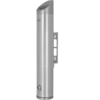 Cendrier mural tubulaire aluminium