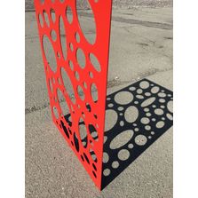 Tôle perforée à trous ovoïdes | LUZ ROLLIN