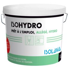 Enduit prêt à l'emploi allégé hydrofuge | ISOHYDRO 10L 