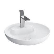 Vasque circulaire avec plage de robinetterie | Memoria 5880B403-0041