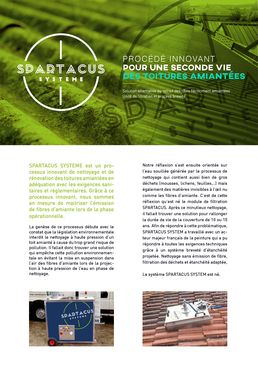 Processus de nettoyage et rénovation des toitures amiantées | Spartacus Système