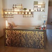 Tôle perforée à ramifications et composition végétale | BRIGADINE 