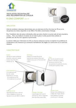 Telechargement documentation technique - [Unité de ventilation décentralisée avec récupération