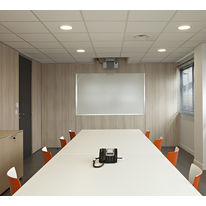 Cloison à vidéoprojecteur et écran intégrés | Hoyez E-Beam