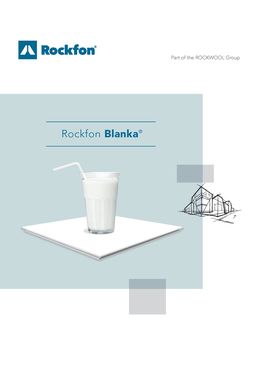 Rockfon Blanka® dB 41 | Plafond acoustique en laine de roche