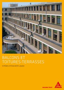 Brochures systèmes d'étanchéité balcons et toitures-terrasses