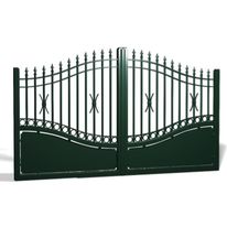 Portails en aluminium personnalisable au style traditionnel | Médiéval