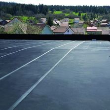 Membrane d'étanchéité EPDM préfabriquée en 3D pour toiture plate