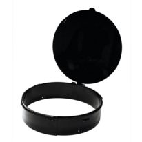 Cercle porte-sac avec couvercle pour poubelle béton Atlas