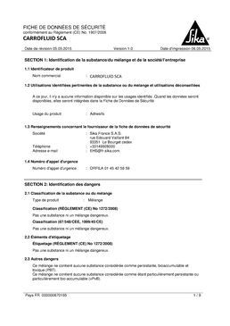 Mortier-colle fluide à prise rapide spécial chape anhydrite | CARROFLUID SCA