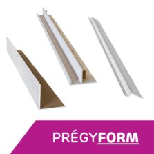 Plaque de plâtre préformée pour traitement de points singuliers | SINIAT PRÉGYFORM