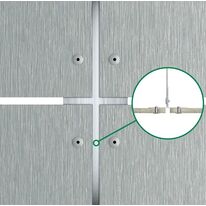Système de fixation mécanique - rivets et vis laqués pour bardage Hardie® Panel 