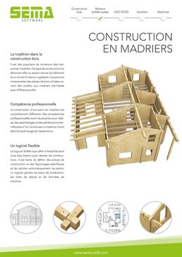 Logiciel de construction de maisons préfabriquées en madriers | CONSTRUCTION EN MADRIERS