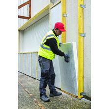 Panneau pour isolation extérieure sous bardage ventilé | Iko Enertherm Alu50 TG