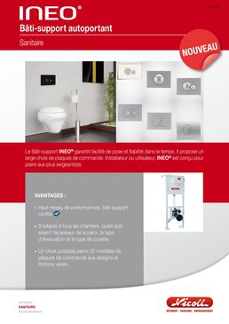 Gamme de bâti-supports pour tous types d'installations | Ineo