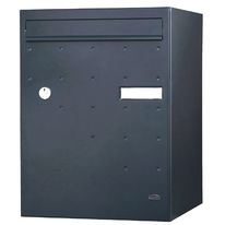 Boîte aux lettres et à colis normalisée 1 porte /murale/encastrée/sur muret/piètement | Atout 