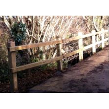 Clôture haute en bois Touraine